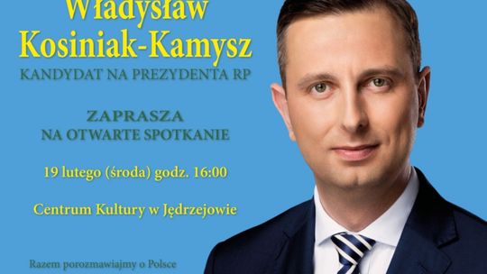 Kandydat na prezydenta odwiedzi Jędrzejów i Sędziszów