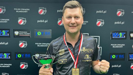 Karol Skowerski z FORTIS BILARD Kielce Mistrzem Polski w Bilard Heyball ! Karol Skowerski z FORTIS BILARD Kielce Mistrzem Polski w Bilard Heyball !