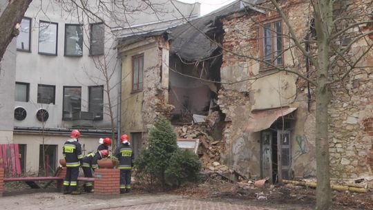 Katastrofa budowlana w centrum Kielc