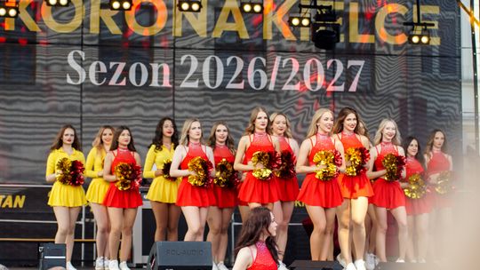 Kibice Korony Kielce opanowali Rynek