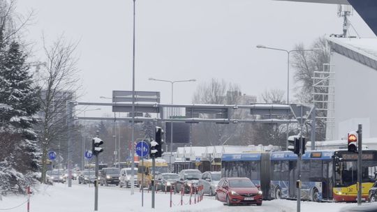 Kielce pod śniegiem