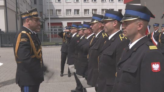 Kieleccy strażacy wyróżnieni i awansowani podczas obchodów Miejskiego Dnia Strażaka