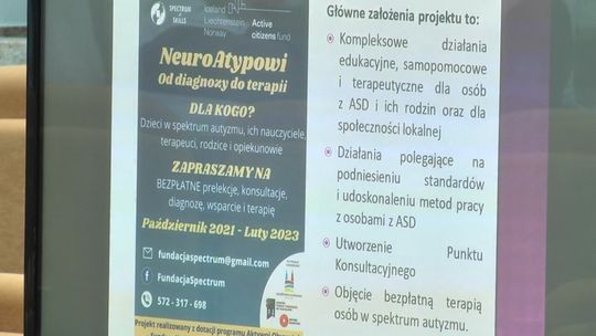 Kolejna prelekcja w ramach projektu "NeuroAtypowi - od diagnozy do terapii"