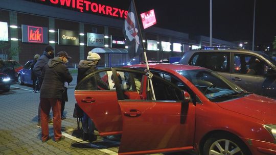 Kolejny protest w Kielcach tym razem głównie dla zmotoryzowanych i kolejne mandaty