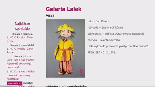 Kolekcję arcydzieł sztuki lalkarskiej możesz obejrzeć w Internecie