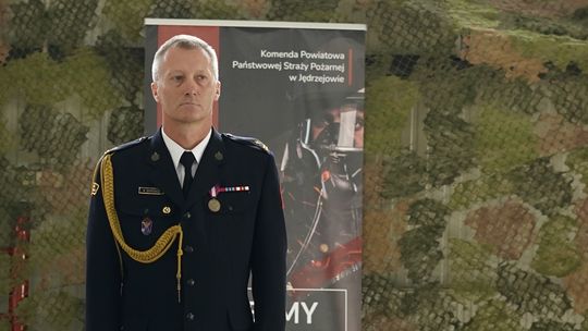 Komenda Powiatowej Państwowej Straży Pożarnej w Jędrzejowie na nowego komendanta