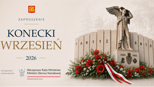 Konecki Wrzesień 2026 – pamiętamy o bohaterach