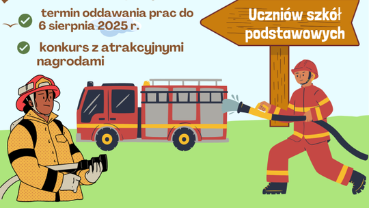Konkurs plastyczny „Strażak – Bohater Dnia Codziennego”