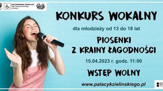 Konkurs Wokalny „Piosenki z Krainy Łagodności”