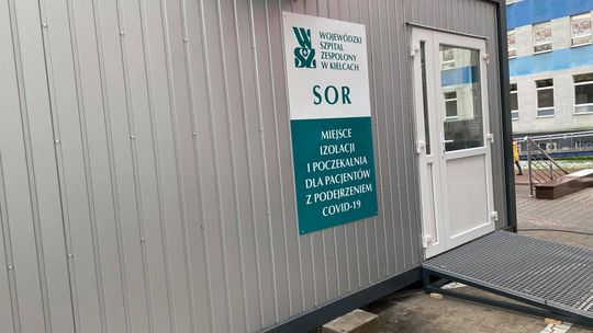 Kontenery zastąpią namioty. Dodatkowe miejsca do izolacji dla pacjentów szpitala na Czarnowie