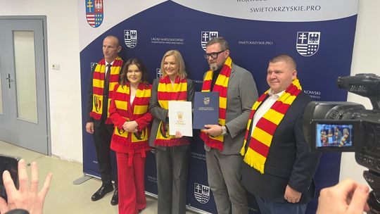 Korona Kielce promuje region świętokrzyski