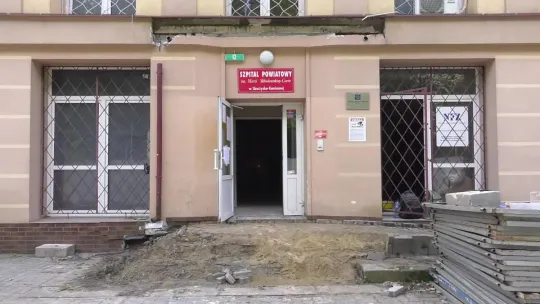 Krajobraz jak po bitwie - trwa remont SORu w szpitalu