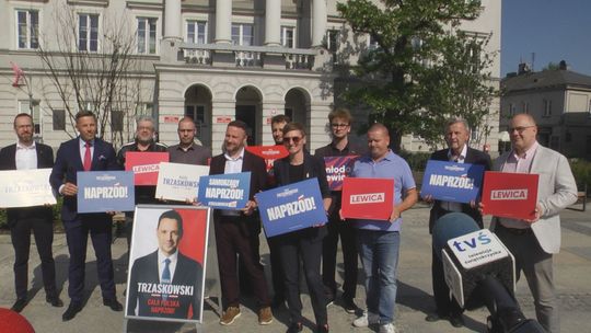 Lewica i samorząd kielecki z Rafałem Trzaskowskim