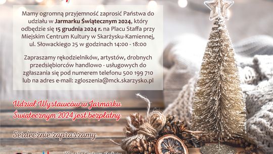 Magia świąt podczas Jarmarku Świątecznego w Skarżysku-Kamiennej