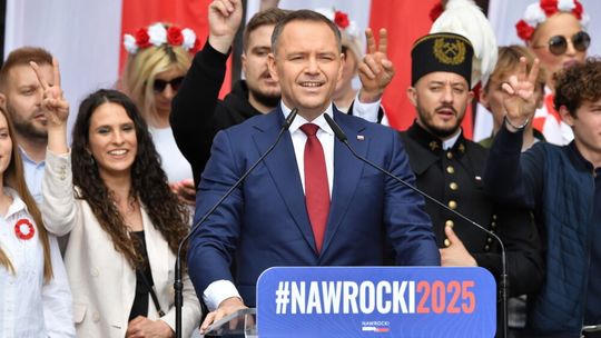 Marsz Nawrockiego - kandydat popierany przez PiS: jedno środowisko polityczne nie będzie rządzić Polską