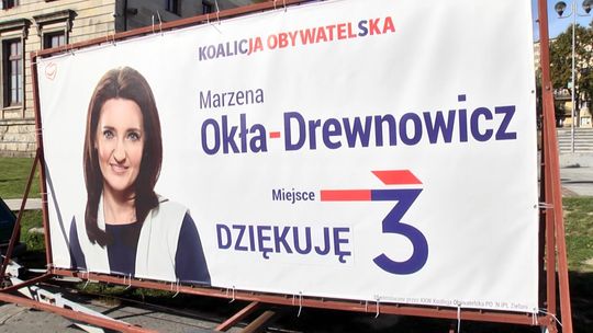 Marzena Okła-Drewnowicz dziękuje za oddane głosy