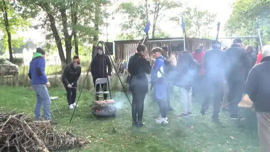 Mieszkańcy wspólnie przywitali jesień