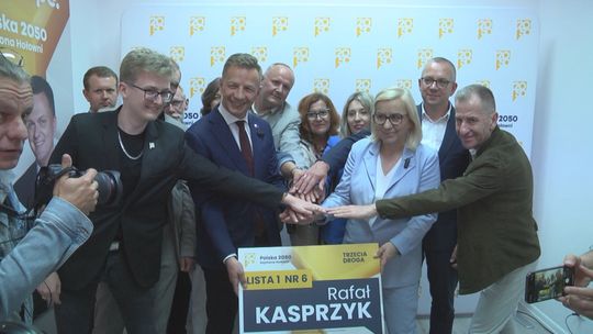 Ostatnia prosta przed wyborami do Europarlamentu to czas na praktyczne działanie i prezentację planów kandydatów. Rafał Kasprzyk startujący z listy Trzeciej Drogi mówił o wprowadzeniu nowych technologii i przełomie gospodarki w regionie. Wszystko za sprawą produkcji wodoru. Wsparcia kandyd...