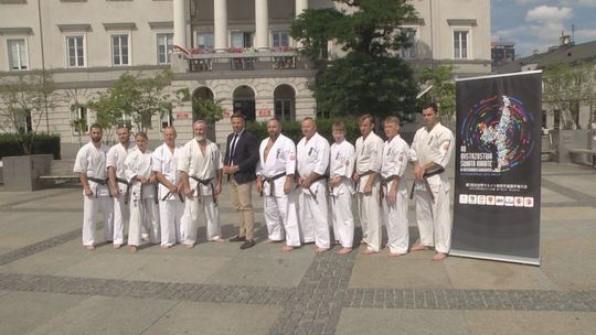 Mistrzostwa Świata Karate odbędą się w Kielcach. Kadra Ukrainy dała widowiskowy pokaz na Rynku