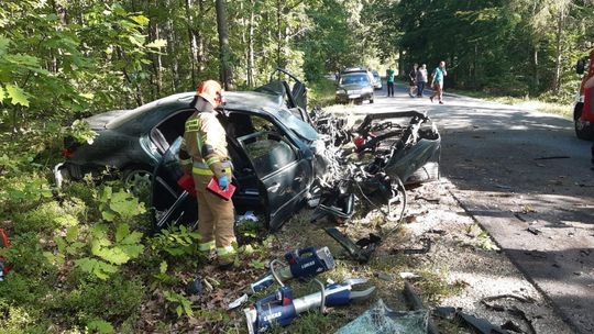 Młody człowiek zginął w wypadku pod Końskimi