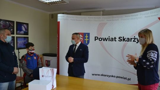 Młody kartingowiec Igor Kuczyński będzie promował powiat skarżyski