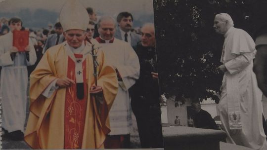 Młodzież OHP w hołdzie papieżowi Polakowi