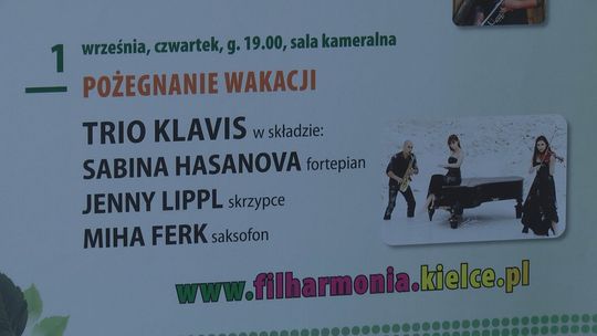 Na pożegnanie wakacji wystąpi austriackie Trio KlaVis