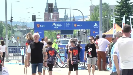 Najlepsi zawodnicy rywalizowali w Triathlonowym Pucharze Europy w Kielcach Najlepsi zawodnicy rywalizowali w Triathlonowym Pucharze Europy w Kielcach