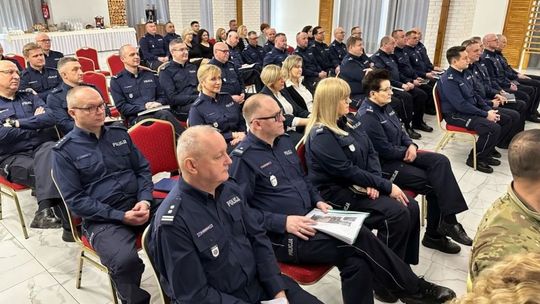 Narada kadry kierowniczej świętokrzyskiej Policji – podsumowanie roku