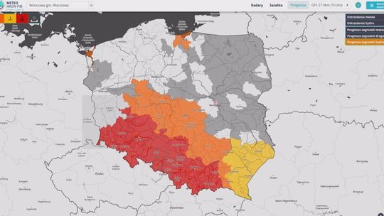 Nawałnice i porywisty wiatr w regionie. Spotkanie sztabu kryzysowego