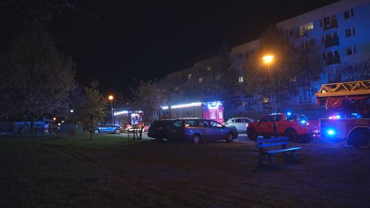 Niebezpieczna noc świętokrzyskich strażaków