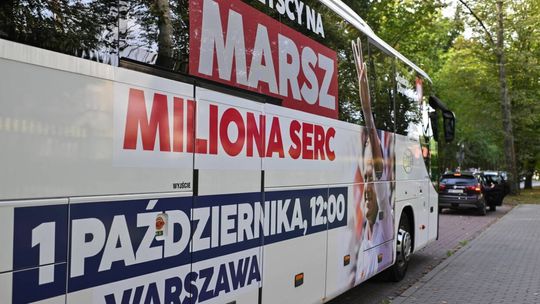 Niedzielny "Marsz Miliona Serc" w Warszawie. Ostrzegamy przed utrudnieniami na drogach.