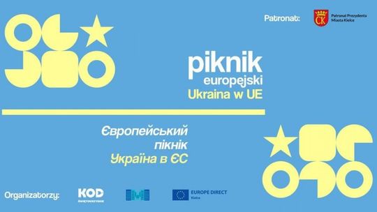 Niedzielny Piknik Europejski na kieleckim Rynku pełen atrakcji 