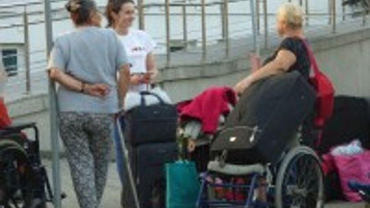 Niepełnosprawni wyjechali na turnus wypoczynkowy nad morze