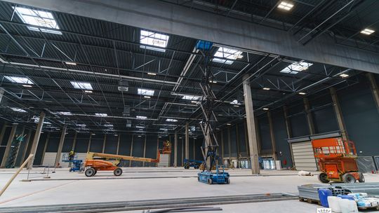 Nowa hala Targów Kielce wkrótce zostanie oddana do użytku