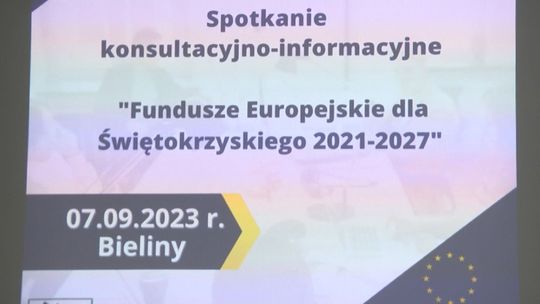 "Nowa perspektywa- nowe możliwości". Ruszył cykl spotkań informacyjno- konsultacyjnych w regionie świętokrzyskim