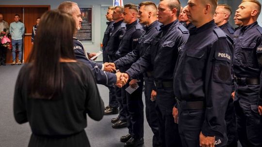 Nowi policjanci w garnizonie świętokrzyskim