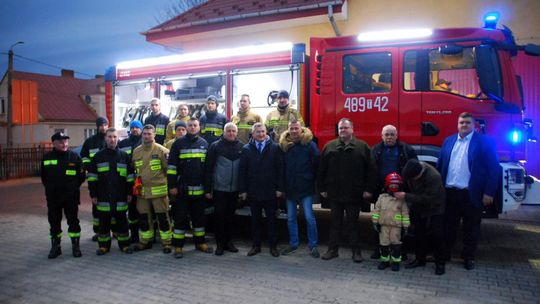 Nowy wóz bojowy dla Ochotniczej Straży Pożarnej