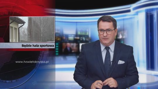 O budowie hali sportowej w Bedlnie w Wiadomościach Świętokrzyskich