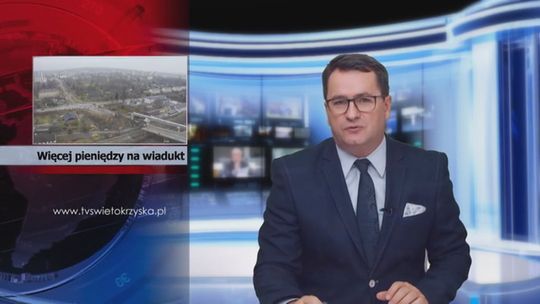 O budowie wiaduktu w Wiadomościach Świętokrzyskich