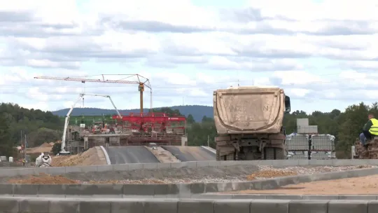 Obwodnica Morawicy: inwestycja w połowie zrealizowana