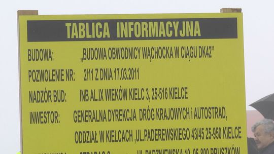 Obwodnicą Wąchocka pojedziemy za dwa lata