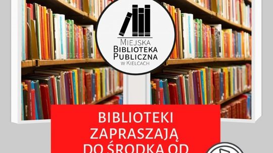 Od 30 listopada biblioteki zapraszają do środka