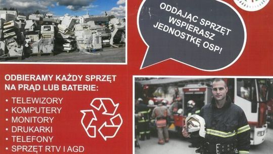 Oddaj zużyty sprzęt – wspomóż ochotników z Umianowic!