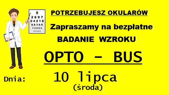 OPTO-BUS przyjedzie do Działoszyc!