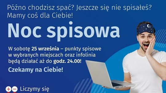 Ostatnie dni Narodowego Spisu Ludności i Mieszkań 2021. Noc spisowa już w sobotę!