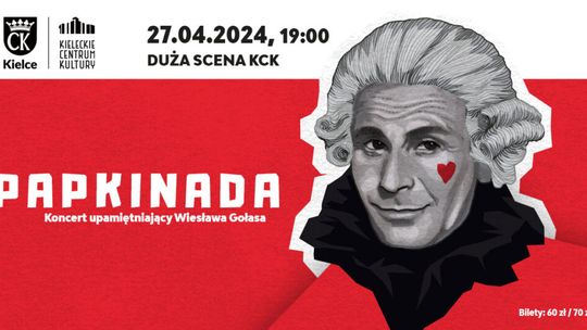 Papkinada -koncert poświęcony postaci Wiesława Gołasa w KCK