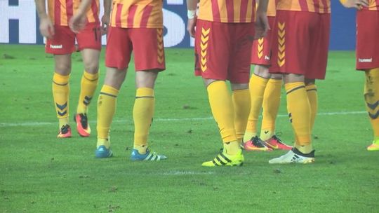 Piłkarze Korony Kielce w nowych strojach