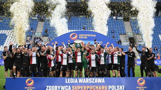 Piłkarze Legii Warszawa zdobyli Superpuchar Polski