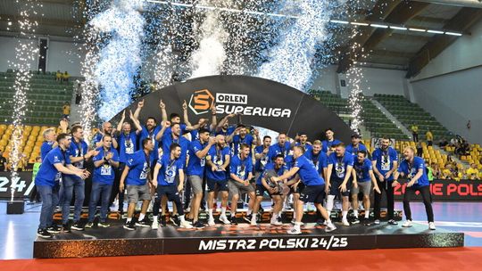 Piłkarze ręczni Orlen Wisły Płock zostali mistrzami Polski